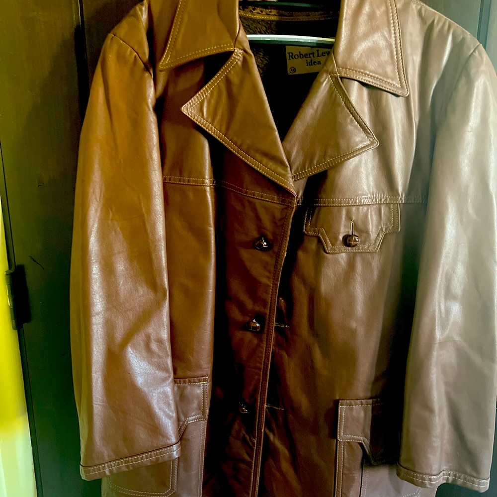 Mens Leather jacket/